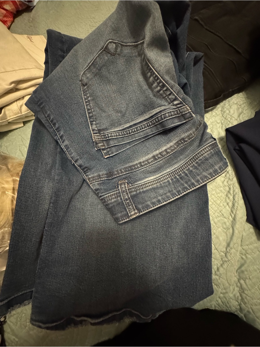 Classic Dark Blue Women's Jeans - Comfortable Everyday Style